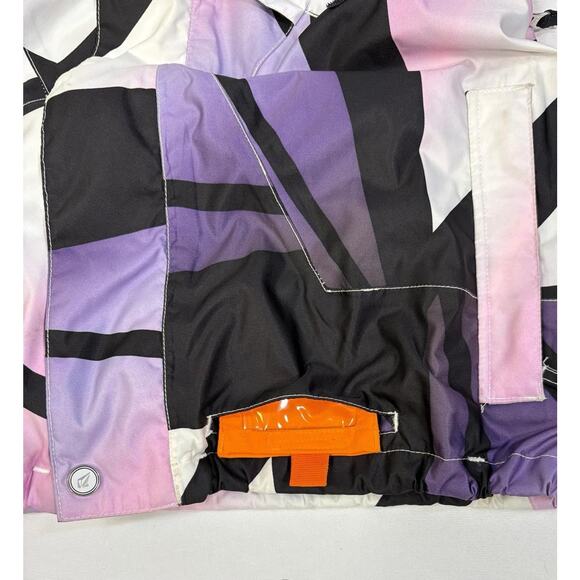 Volcom Nimbus Snowboard Ski Jacket Thermal Geometric Pattern Medium - Picture 6 of 13